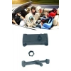 BUFFER® Oto Koltuk Arkası Telefon Tablet Tutucu Ayarlanabilir 360 Derece Dönebilen Pratik Stand