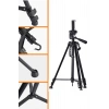 BUFFER® Telefon ve Fotoğraf Makinası Takılabilen Bluetooth Kumandalı 146 cm Tripod