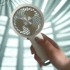 BUFFER®  USB ile Şarj Olabilen 3 Ayarlı Fan Modlu Çanta Tipi El Fanı