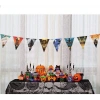 Cadılar Bayramı Halloween Flama Bayrak Banner Süs 8 Li 3 Metre