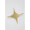 Çelik Yıldız Broş - Altın