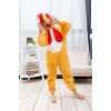 Çocuk Horoz Kostümü - Tavuk Kostümü 2-3 Yaş 80 Cm