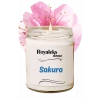 Doğal Özel Seri Kokulu Dekoratif Kavanoz Mum 210 cc - Sakura - RYL