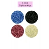 Dökme Cam Kum Boncuk (11/0) 2 mm - 4 Renk - Toplam 80 Gram -  BNC401