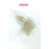 Dökme Cam Kum Boncuk (11/0) 2 mm - 60 Gram -  Şeffaf Beyaz - BNC053