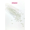 Dökme Cam Kum Boncuk Büyük Boy (6/0) 4 mm - 60 Gram - İnci Beyaz - BNC117