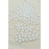 Dünya Boncuk İçten Boncuklu Bileklik Çanta Boncuğu 10 mm 50 gr Beyaz - BNC463