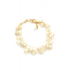 İnci Bileklik - Altın