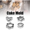 Kek Kalıbı - Bisküvi Kalıbı - Fondan Kalıbı 12 Adet