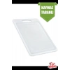 Kesme Tahtası Plastik Büyük Kesme Sunum Tahtası Kesim Panosu 225x325 Mm Royaleks-FR-108