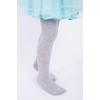 Kız Çocuk Pamuklu Külotlu Çorap Gri