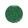 Koyu Yeşil Renk 4 mm Yaklaşık 1100 adet / 100 gram Cam Boncuk Oya Yazma Bileklik ve Kolye