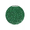 Koyu Yeşil Renk 4 mm Yaklaşık 220 adet/20 gram Cam Boncuk Oya Yazma Bileklik ve Kolye