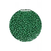 Koyu Yeşil Renk 4 mm Yaklaşık 660 adet / 60 gram Cam Boncuk Oya Yazma Bileklik ve Kolye