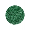 Koyu Yeşil Renk 4 mm Yaklaşık 660 adet / 60 gram Cam Boncuk Oya Yazma Bileklik ve Kolye