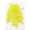 Küp Boncuk İçten Boncuklu Bileklik Çanta Boncuğu 10 mm 50 gr Sarı - BNC454