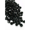 Küp Boncuk İçten Boncuklu Bileklik Çanta Boncuğu 10 mm 50 gr Siyah - BNC457