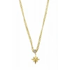 Kutup Yıldızı Zincir Kolye - Altın