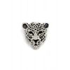 Leopar Broş - Gümüş