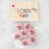 Loren Crafts 8li Araba Düğme - 1029