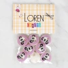 Loren Crafts 8li Panda Düğme - 1055
