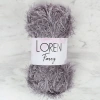Loren Furry Koyu Gri El Örgü İpi - RF036 - 34056