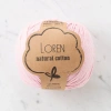 Loren Natural Cotton Pembe El Örgü İpi - R094 - 33910