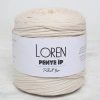 Loren Penye Kumaş El Örgü İpi Krem - 88 - 33536