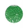 Opak Yeşil Renk 4 mm Yaklaşık 660 adet / 60 gram Cam Boncuk Oya Yazma Bileklik ve Kolye