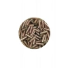 Uzun Boru Kesme Boncuk Çap 2mm Uzunluk 10 mm - 20 Gram - Koyu Bej - BNC225
