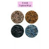 Uzun Boru Kesme Boncuk Çap 2mm Uzunluk 10 mm - 4 Renk - Toplam 80 Gram - BNC426
