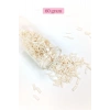 Uzun Boru Kesme Boncuk Çap 2mm Uzunluk 10 mm - 60 Gram - Açık Krem - BNC298