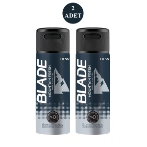 2 Adet Mountain Fresh Erkek Deodorant 150ml Leke Bırakmaz