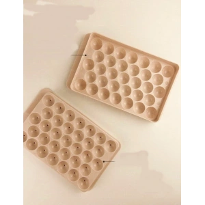 2 Li Buz Kalıbı 33 Bölmeli Kristal Küre Buzluk - Mini Yuvarlak Buz Kalıbı