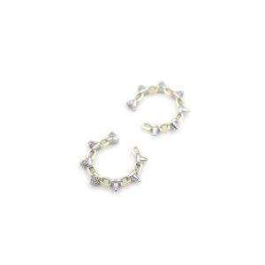 2li Kıkırdak Küpe - Altın