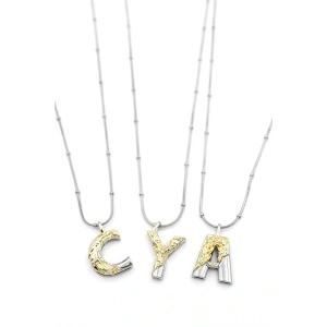 24lü Harf Kolye - Gümüş