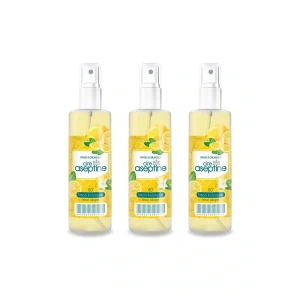 3 Adet Limon Kolonyası  Ev Ofis Pratik Kullanım Sprey 100ml