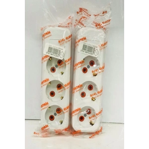 3 Lü Klemensli Kablososuz Priz Royaleks-12463