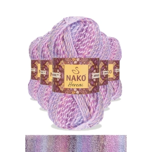 5 Adet Hercai Ebruli Hırka Kazak Atkı Bere El Örgü İpi Yünü 28165