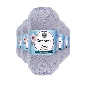 5 Adet Lotus Bikini Büstiyer Bluz Örgü İpi  K714 Gri