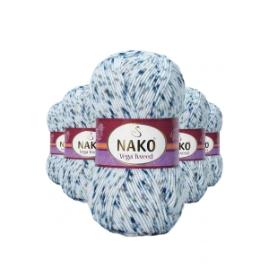 5 Adet Vega Tweed Premium Akrilik El Örgü İpi Yünü No: 31924