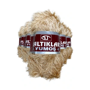5 Adet Yumoş Sakallı El Örgü Ipi Yünü 100