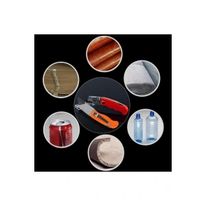 5 Bıçaklı Çok Amaçlı Katlanabilir Falçata Halı Alçıpan Falçatası