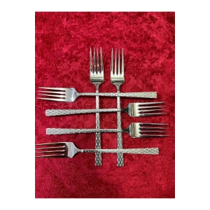 6lı Lüx Hasır Yemek Çatalı Royaleks-69022