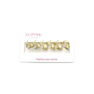 6lı Xuping Küpe - Altın