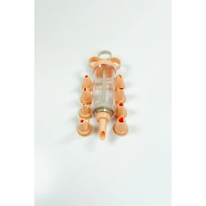 9 Başlıklı Pasta Süsleme Krema Pompası Dekoratif Kek Krema Pompası