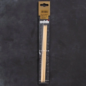 Addi Bambus 2,5mm 20cm Bambu Çorap Şişi - 501-7