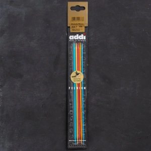 Addi Colibri 3,75mm 20cm Renkli Çorap Şişi - 204-7