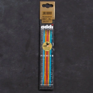 Addi Colibri 4,5mm 15cm Renkli Çorap Şişi - 204-7