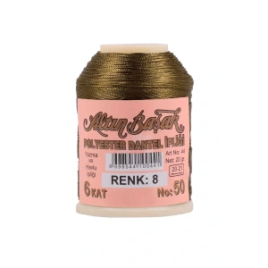 Altınbaşak Oya ve Dantel İpi 20 gr - Royaleks - No: 008